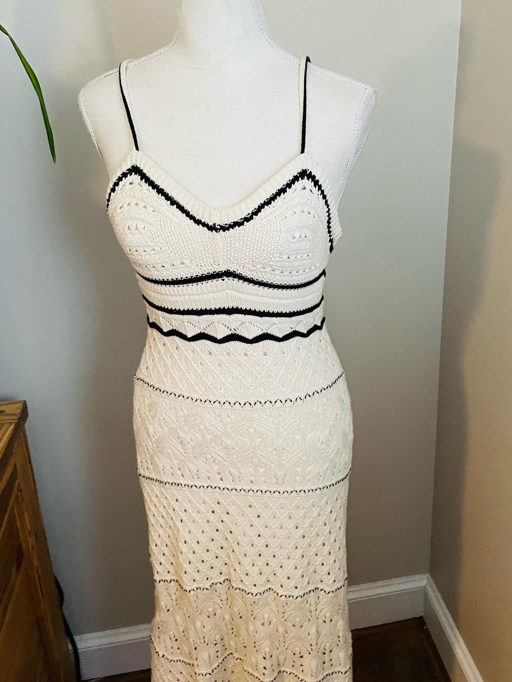 Olive & Oak Crochet Maxi Dress - Picture 5 of 8